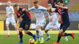Un calcio al coronavirus e la Lazio passa a Genova