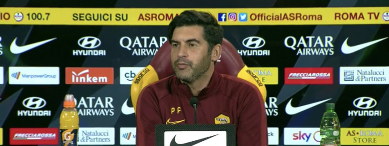 Fonseca da pagina Fb as roma