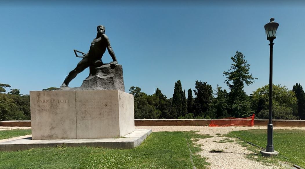 guerra per degrado pincio