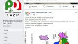 Pd del Lazio: antifascisti sempre, ma con l’errore nella citazione…