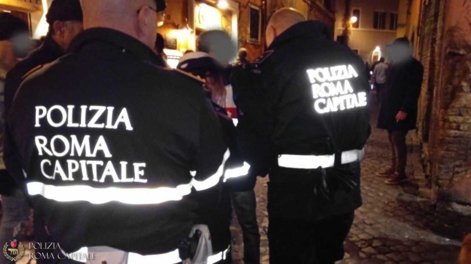 controlli trastevere movida