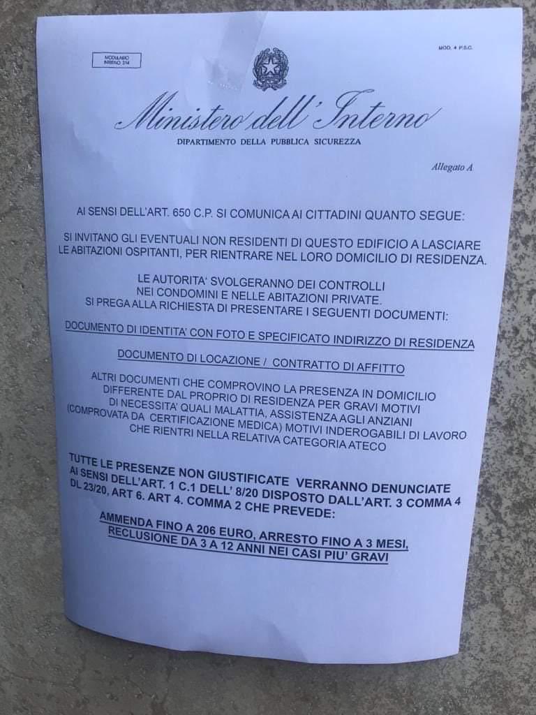 Truffa volantini