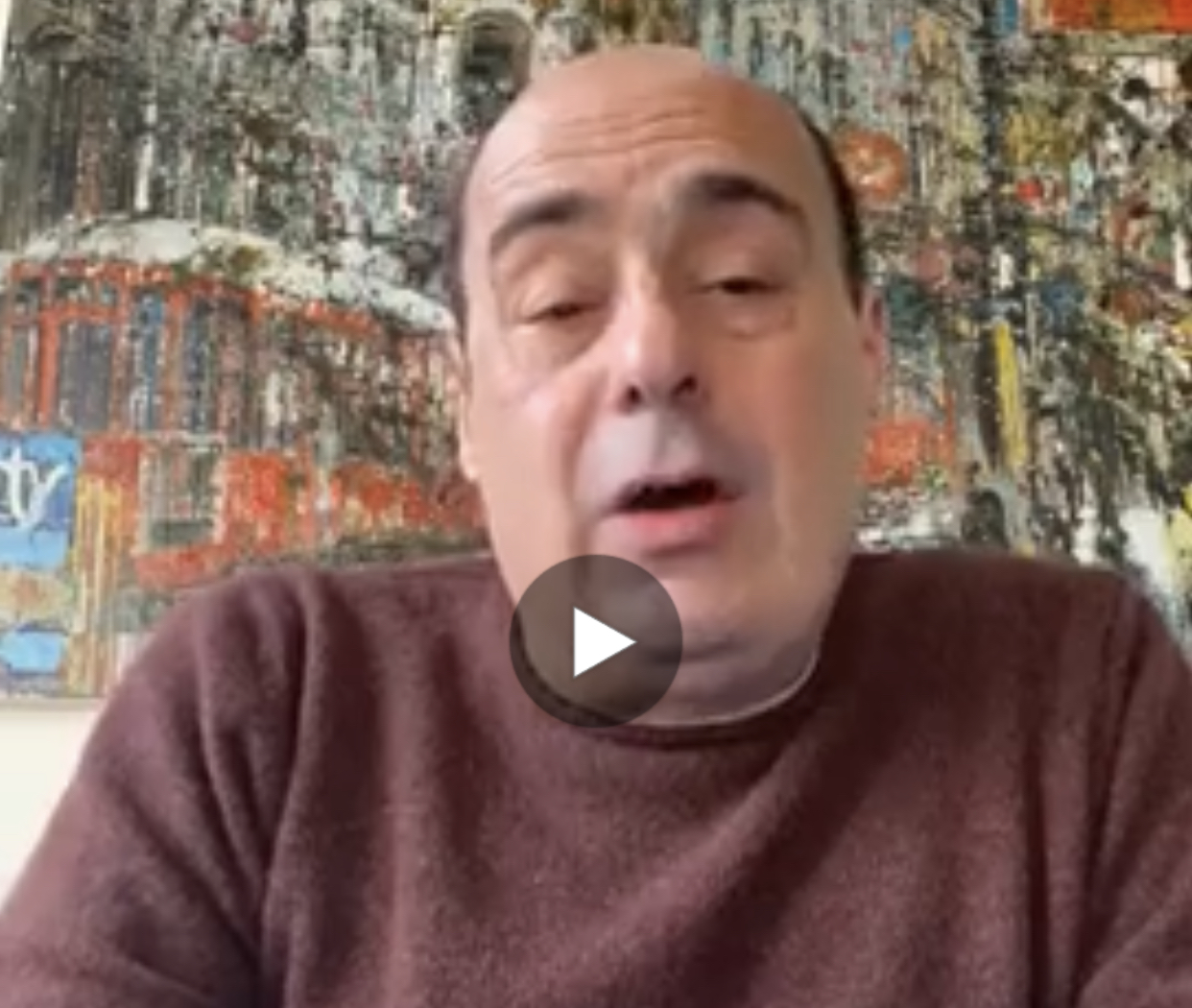 Zingaretti negativo