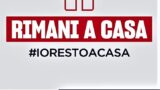 “Io resto a casa”. Campagna social della Regione Lazio per combattere il contagio