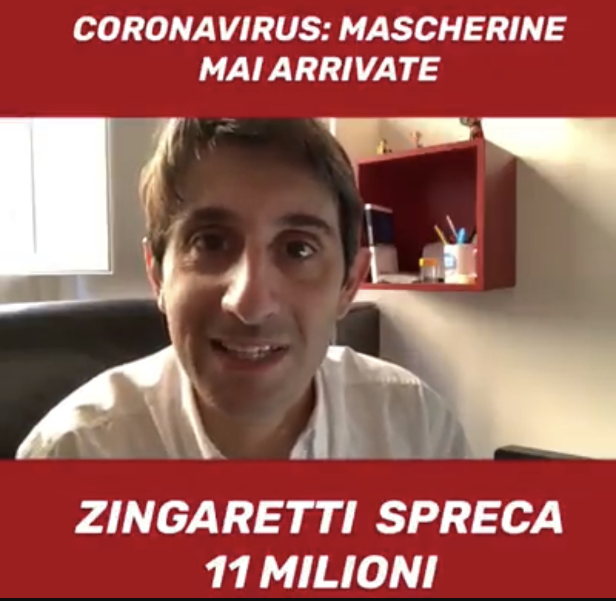 Zingaretti mascherina