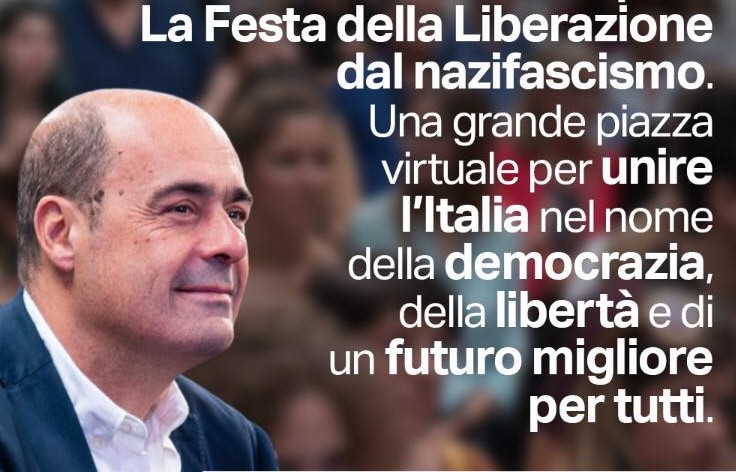 zingaretti 25 aprile
