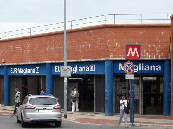 metro magliana