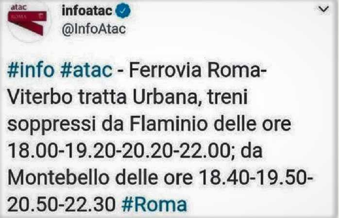 treni soppressi romanord