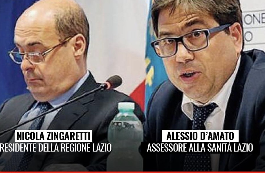 Zingaretti D’Amato aiutino regione lazio