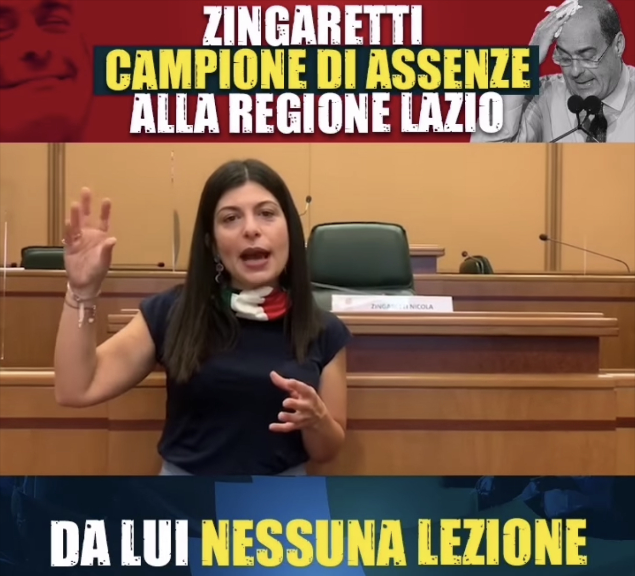 Zingaretti pisana