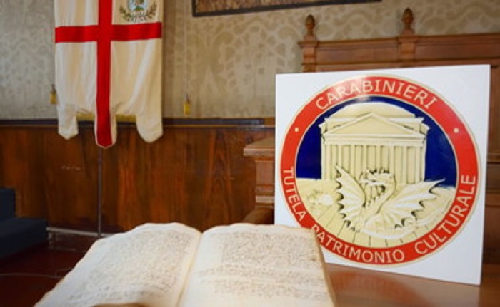 antico manoscritto vetralla