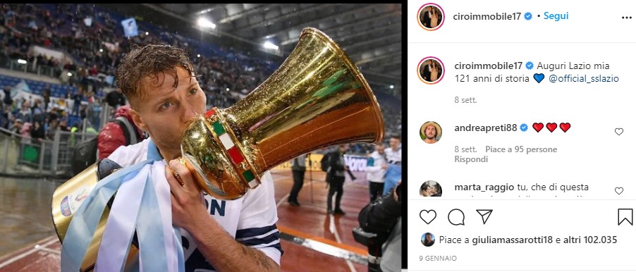 ciro immobile instagram