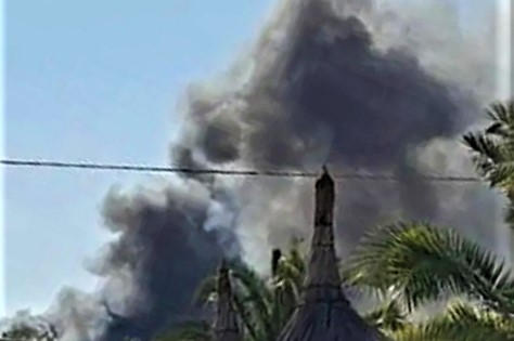 incendio a ex polverificio tivoli