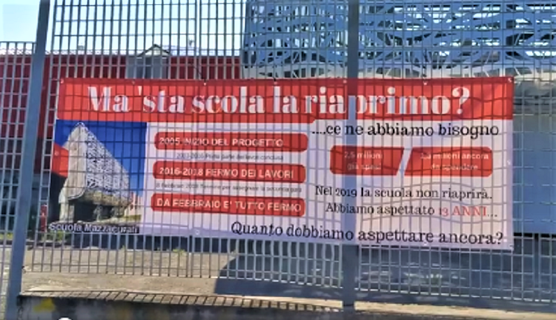 raggi scuola corviale