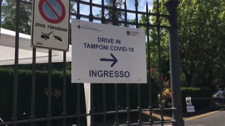 regione tamponi drive in