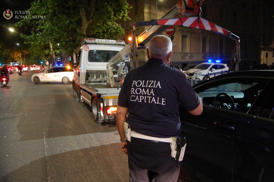 trastevere polizia