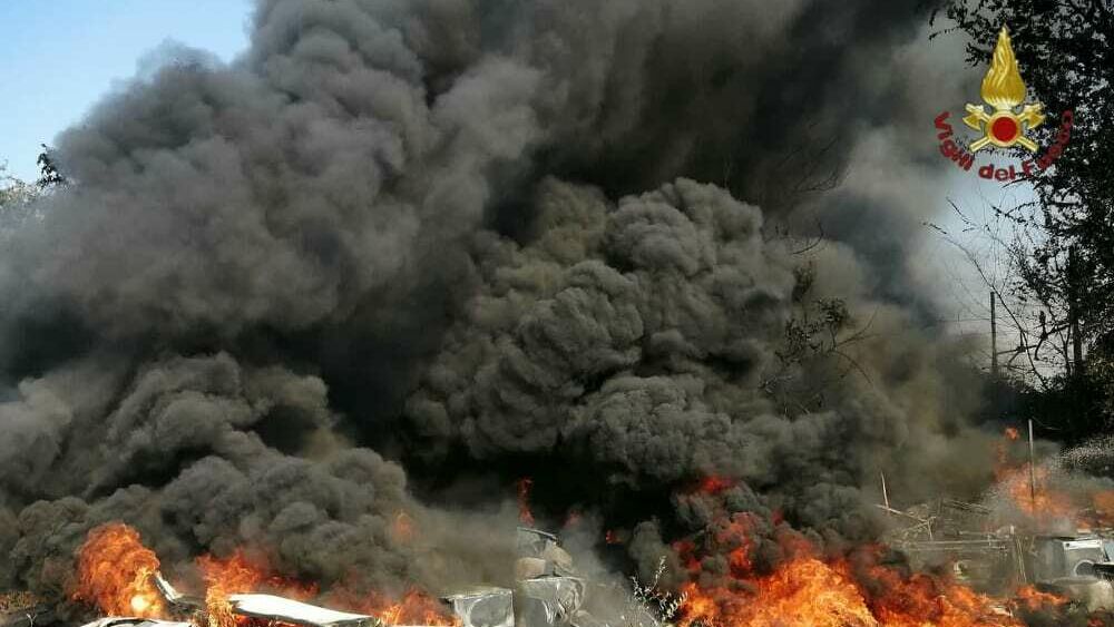 Incendio Foro Italico