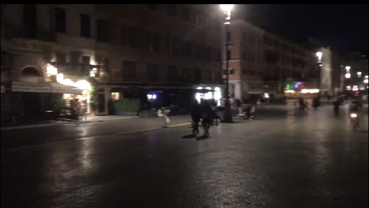 Conte raggi piazza Navona
