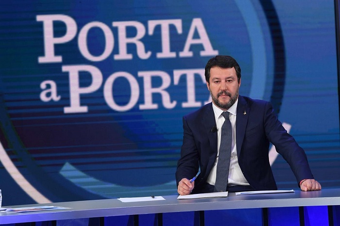 salvini a porta a porta