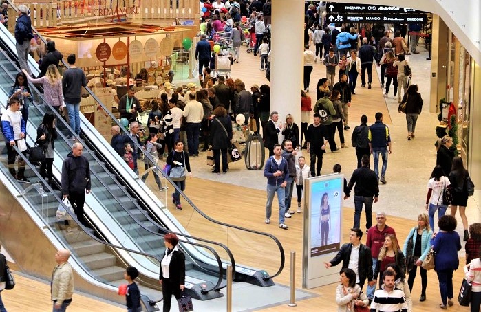 nomadi centri commerciali (