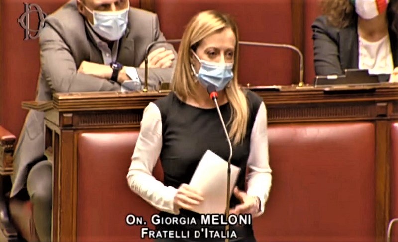 meloni contro conte (2)
