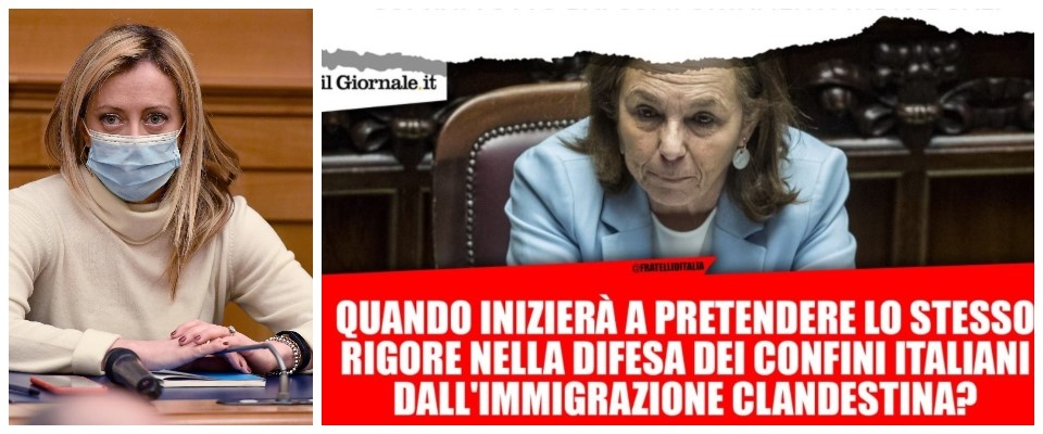 meloni lamorgese