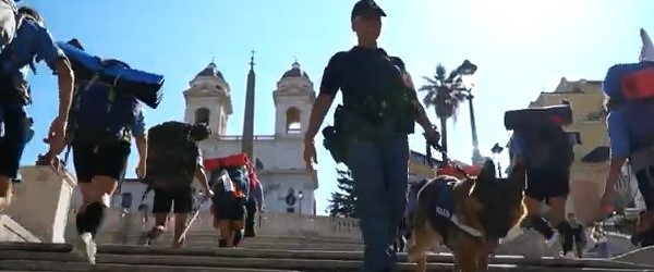 cane poliziotto YOUTUBE