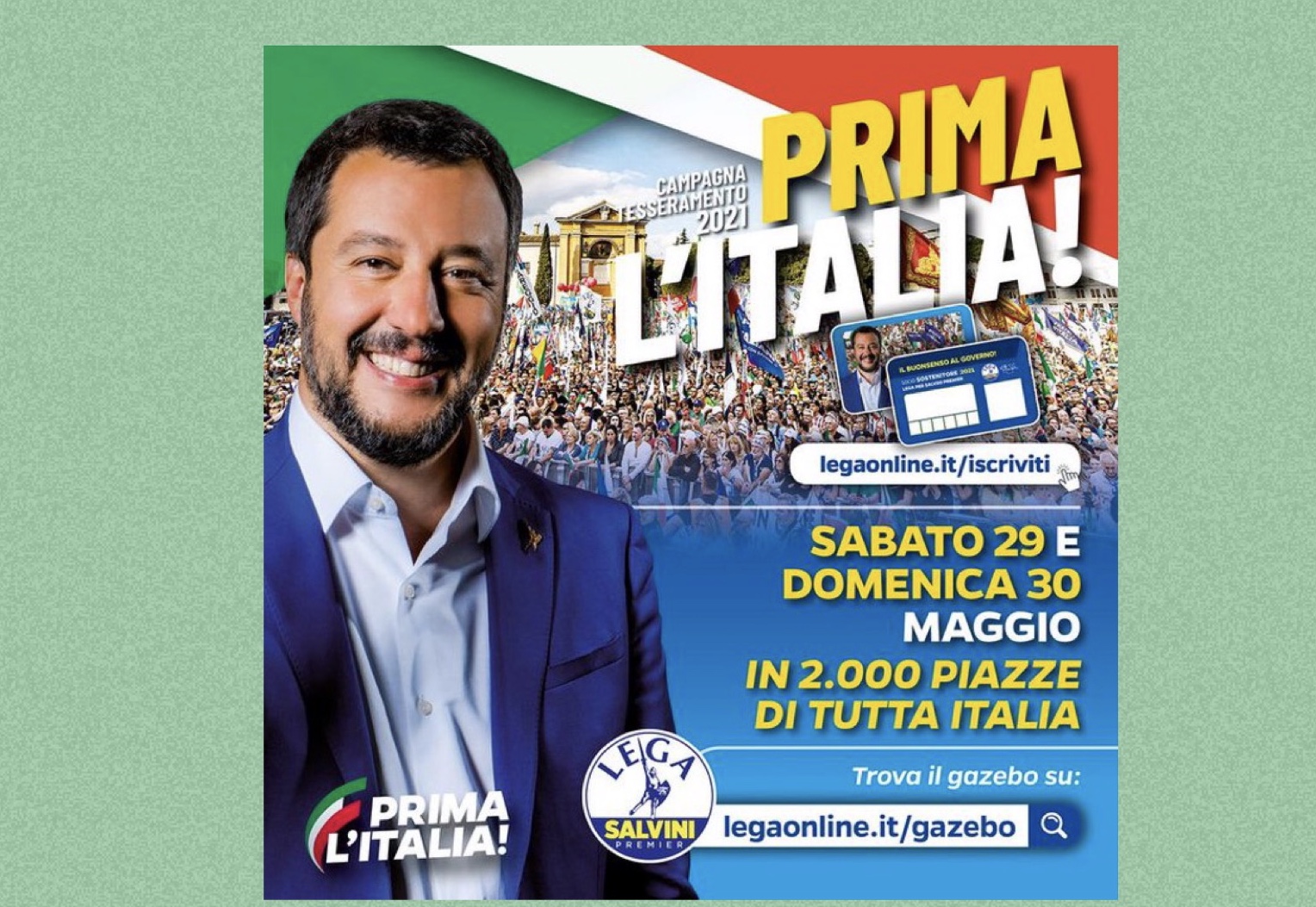 Salvini piazza