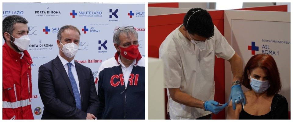 porta di roma hub vaccinale