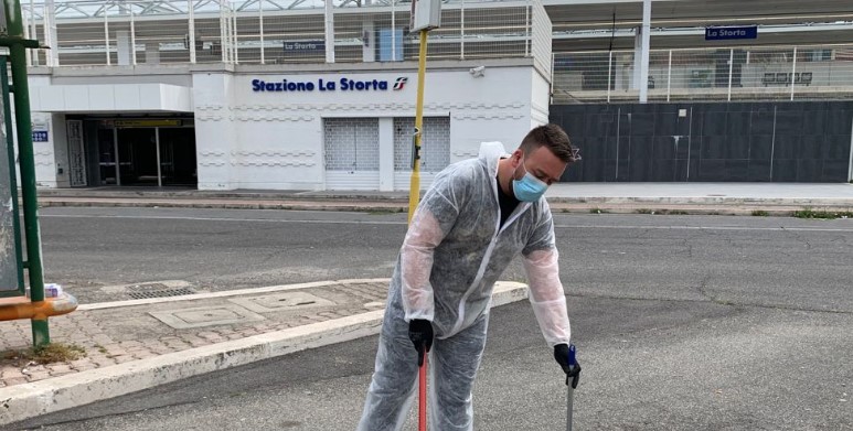 Stazione La Storta, operazione anti degrado di Nardini (Lega)