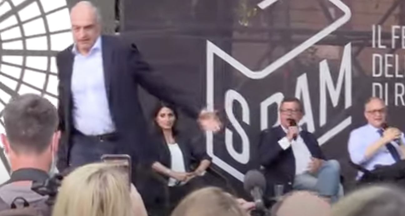 “La rissa no”. Così Michetti ha rotto la brutta consuetudine dei confronti politici (video)