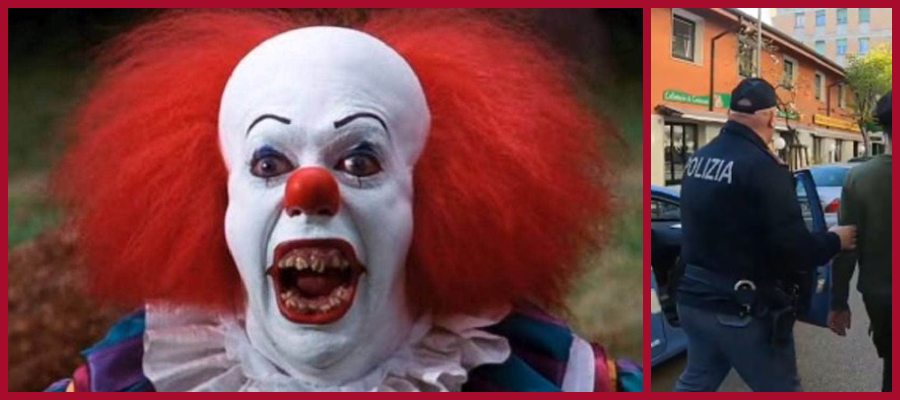 clown rapinatore