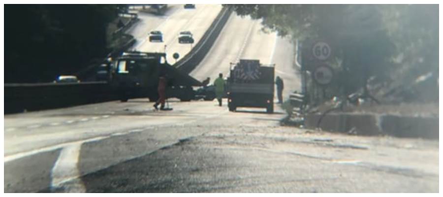 Pontina, incidente