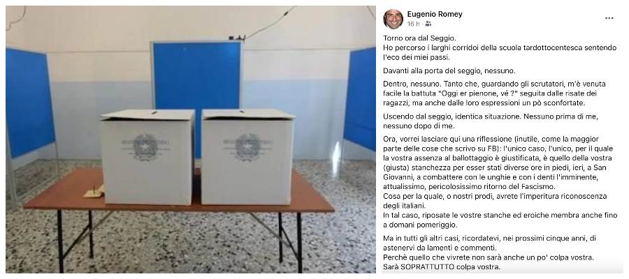 disertori voto