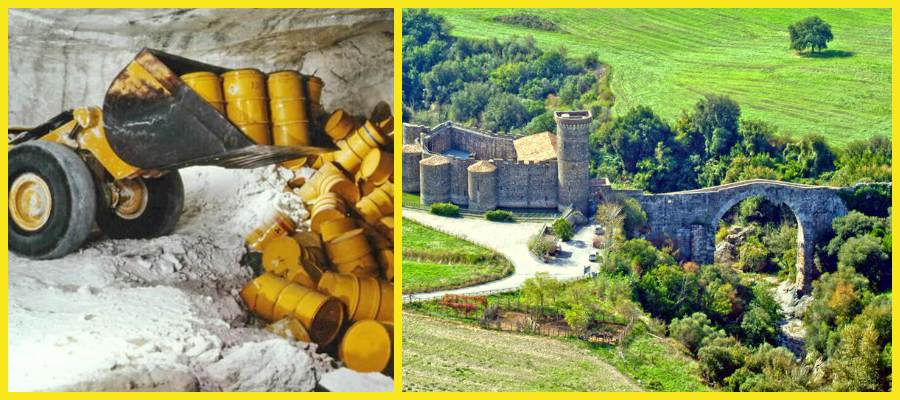 rifiuti radioattivi Tuscia