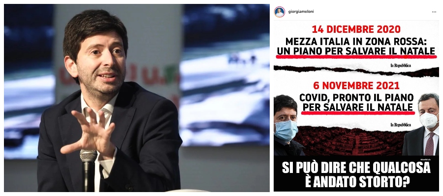 “Salvare il Natale”: usano lo stesso slogan del 2020 e danno pure la colpa agli italiani
