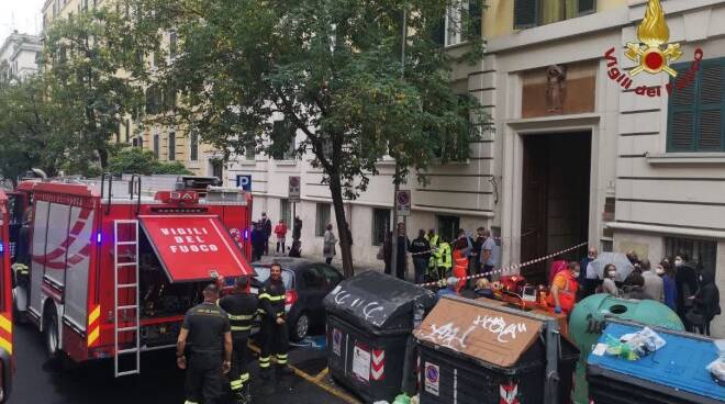 Tragedia a Ostiense, donna 90 enne muore carbonizzata nel suo letto