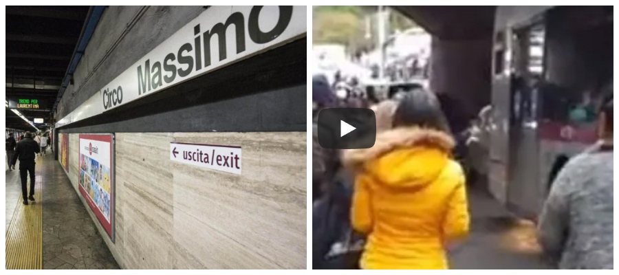 Circo Massimo, giovane muore sotto la metro: caos e panico sulla linea B (video)