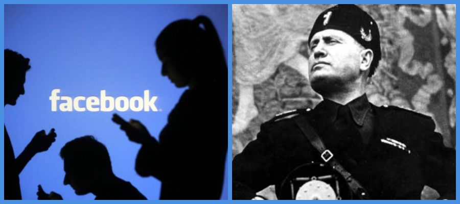 Aveva bannato un utente per dei post su Mussolini e Rsi: Facebook condannata al risarcimento danni