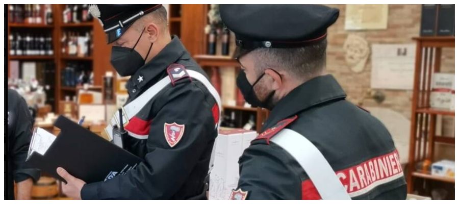 ristoranti chiusi dai carabinieri