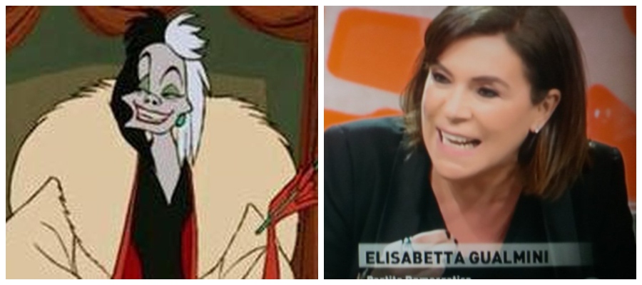 Elsabetta Gualmini, Crudelia Demon