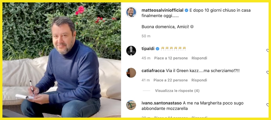 Salvini Covid