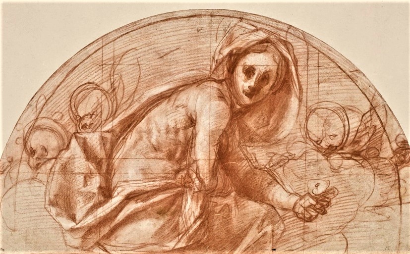 Prorogata sino a Pasquetta la mostra dei delicati e fragilissimi disegni di Jacopo Pontormo