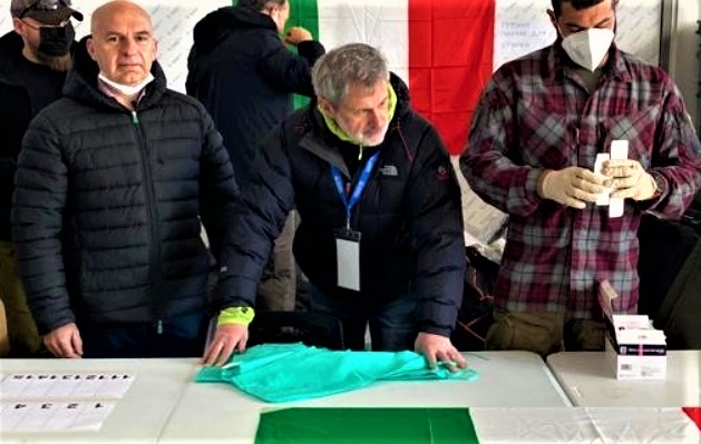 La missione della Fondazione Alleanza Nazionale sta tornando a Roma con 49 profughi