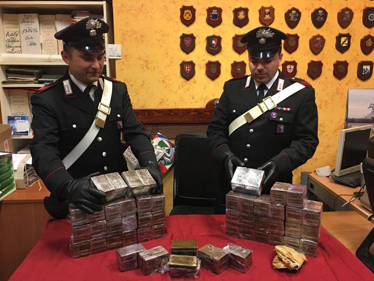 droga carabinieri