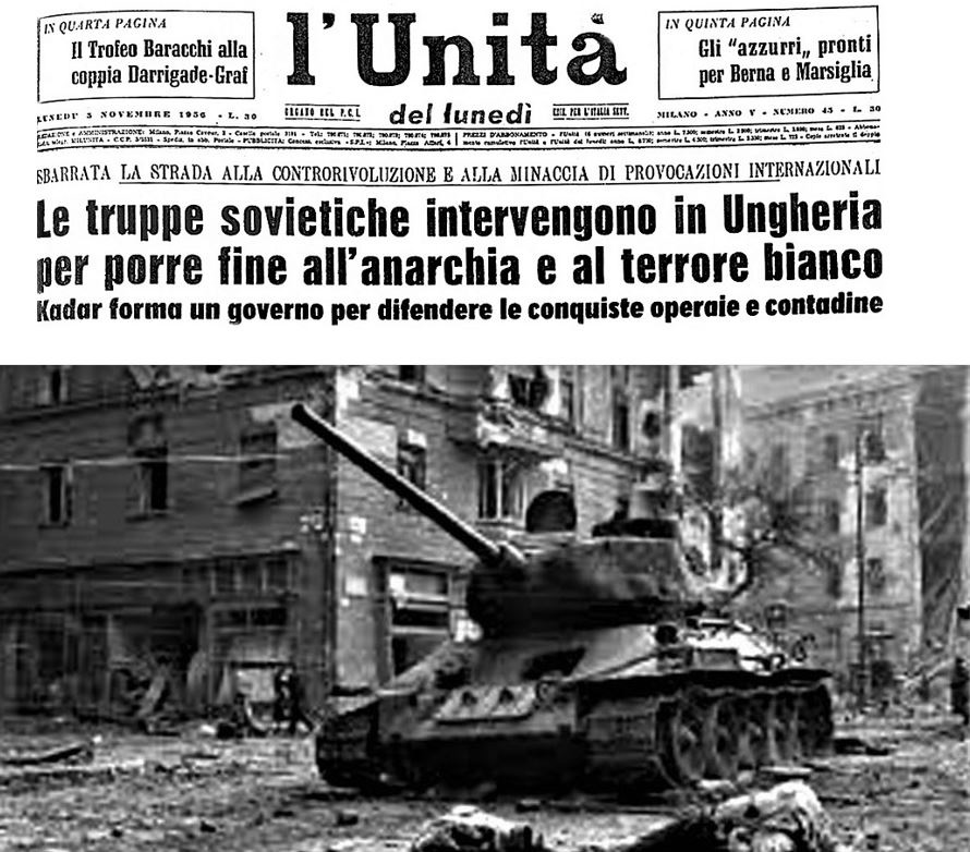 Ma perché Europa e Nato non armarono Budapest nel 1956 e Praga nel 1968? Che c’era di diverso?