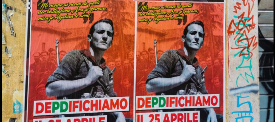 manifesti anti Pd