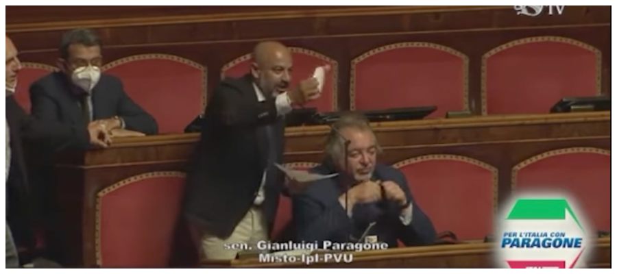Paragone mascherina