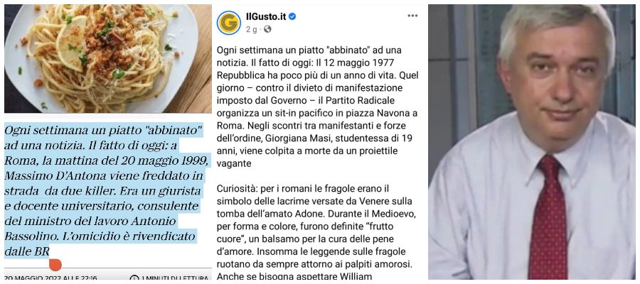 Repubblica ricette col morto
