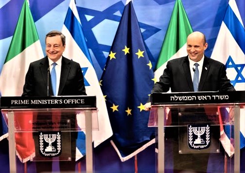 draghi in israele (2)
